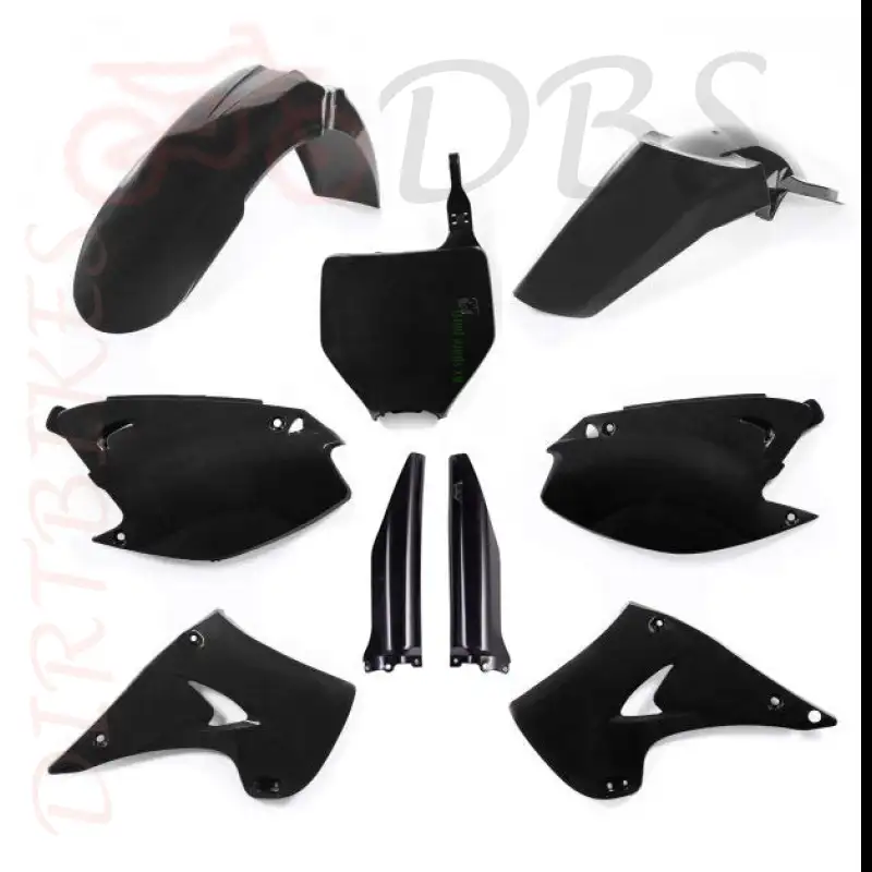 KX125/KX250 Black Full set plastic Kit